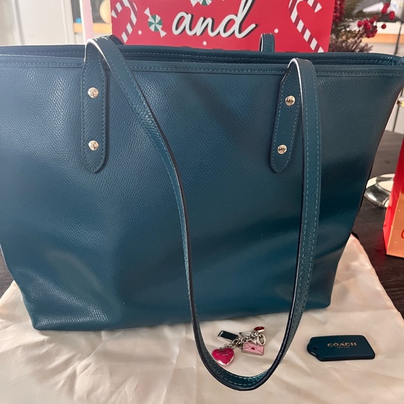 Coach Zip Top Tote Bag - Picture 2 of 6